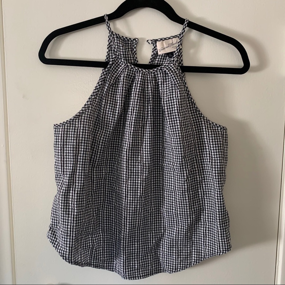Target universal thread gingham button top